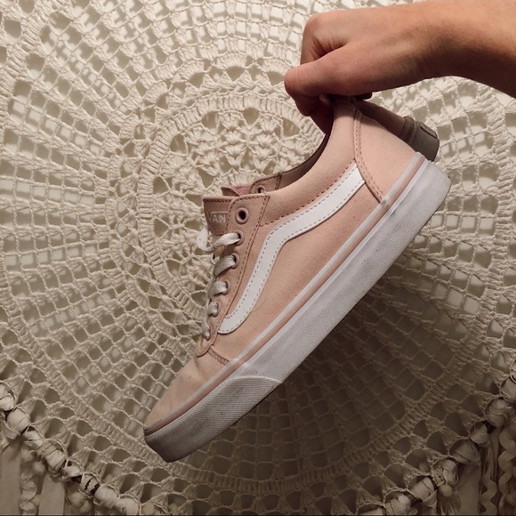 Baby Pink Old Skool Vans (7.5) - Picture 2 of 10